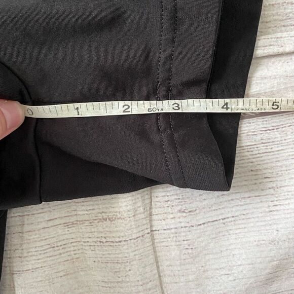 Puma sport lifestyle women S pull on athletic shorts w/ elastic waist B&W - Picture 5 of 6